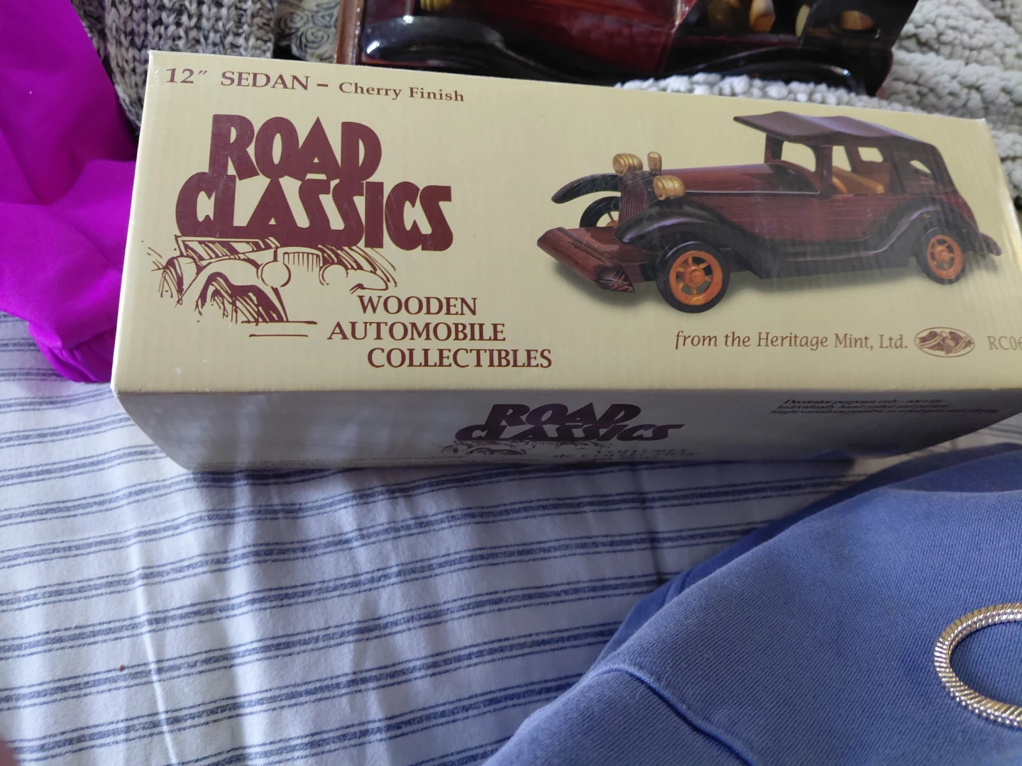 Wooden Automobile Collectible - Cherry Finish