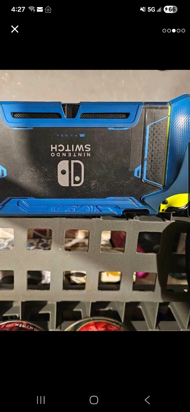 Nintendo Switch Console with Blue & Yellow Joy-Cons - photo 3