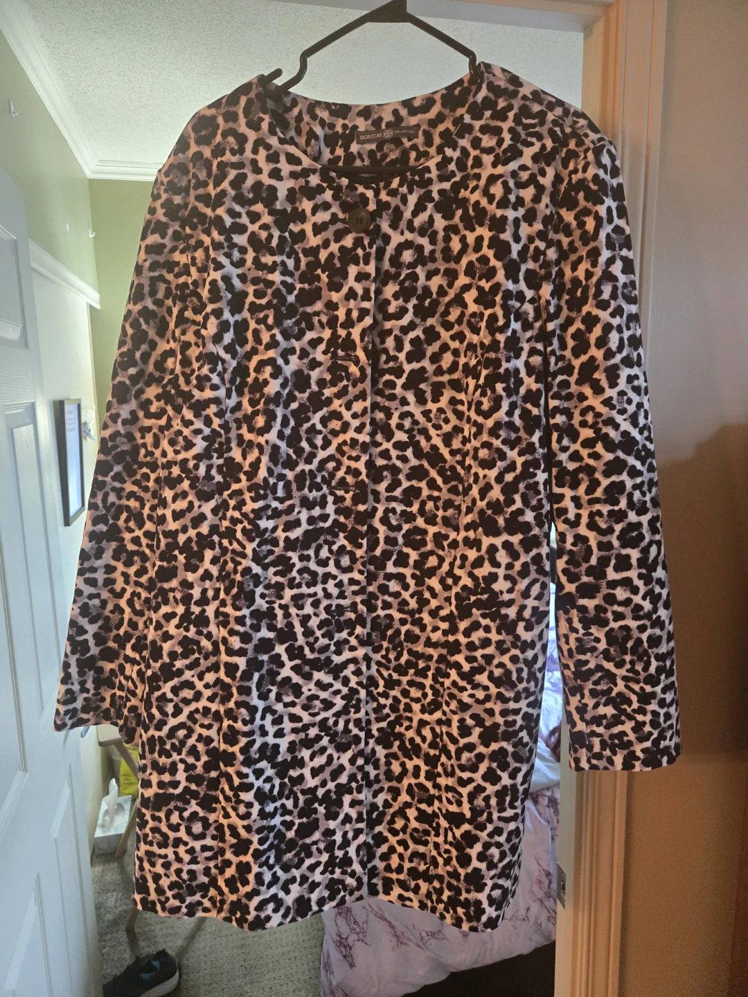 Women's Leopard Print Coat