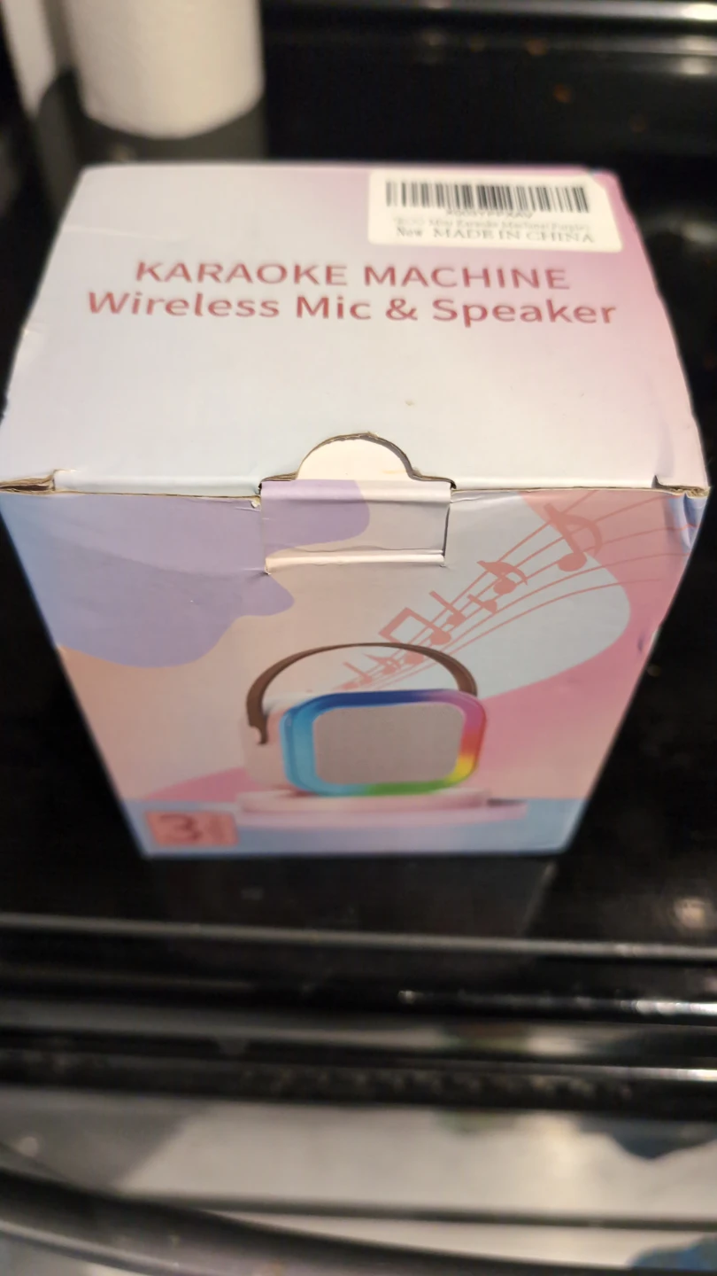 Karaoke Machine Wireless Mic & Speaker