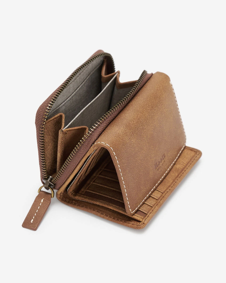 Roots Tri-Fold Clutch Tribe Wallet - photo 4