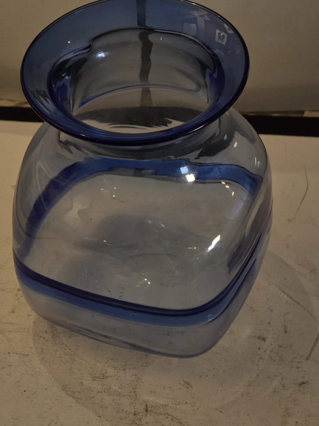 Kosta Boda vintage glass signed