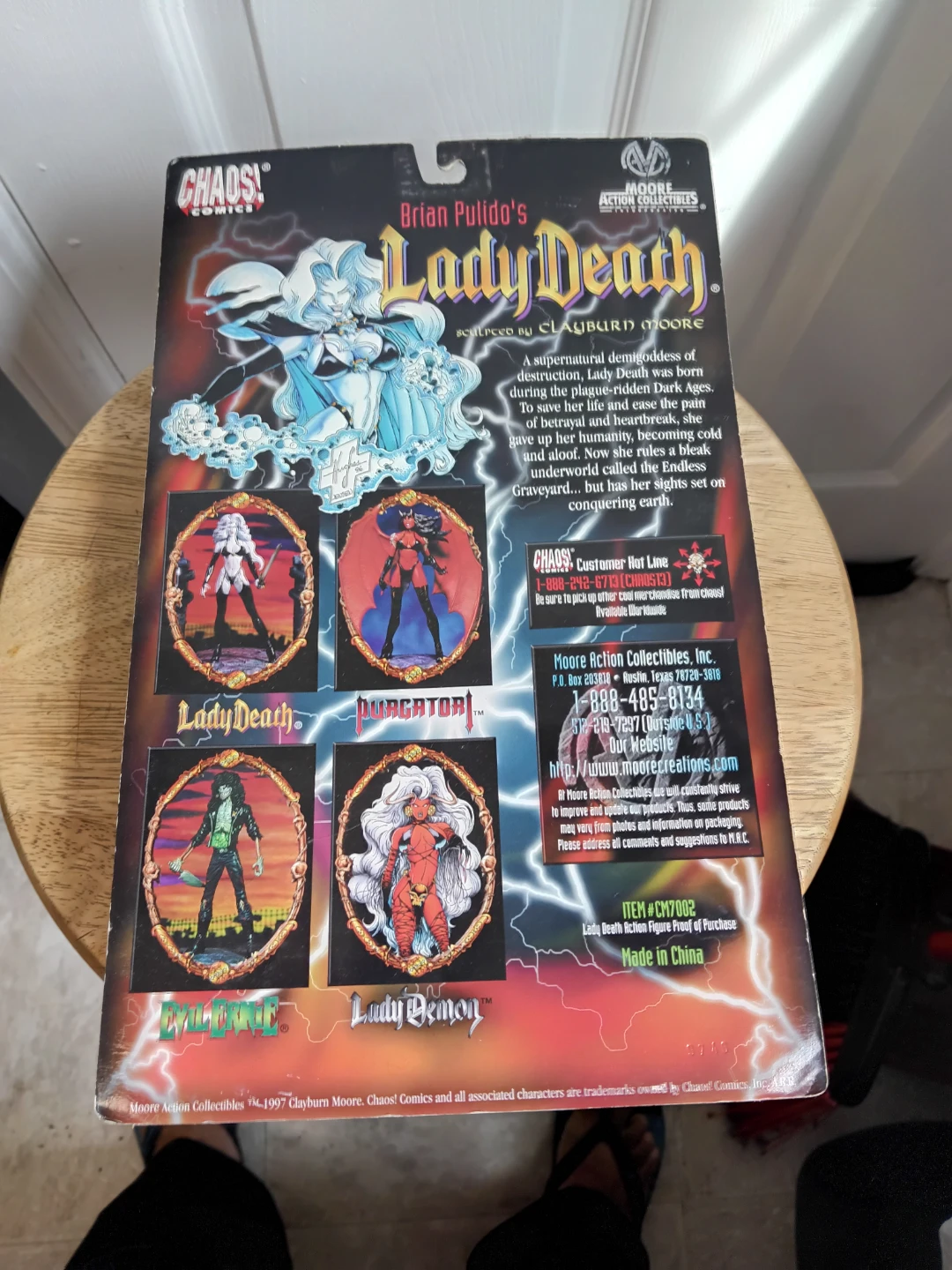 Lady Death Action Figure by Moore Action Collectibles - photo 2
