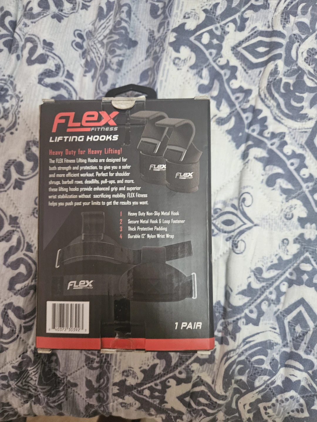 Flex Fitness Lifting Hooks (1 Pair) - photo 2