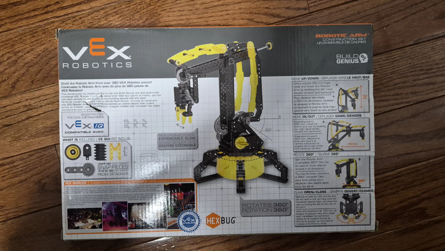 Sealed VEX Robotic Arm – Brand New (380+ Pieces) - photo 4