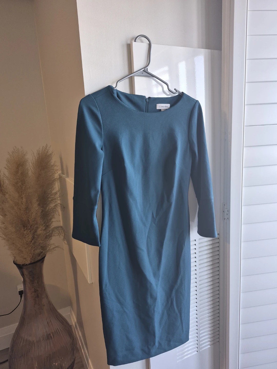 Calvin Klein Women's Teal Sheath Dress - photo 3