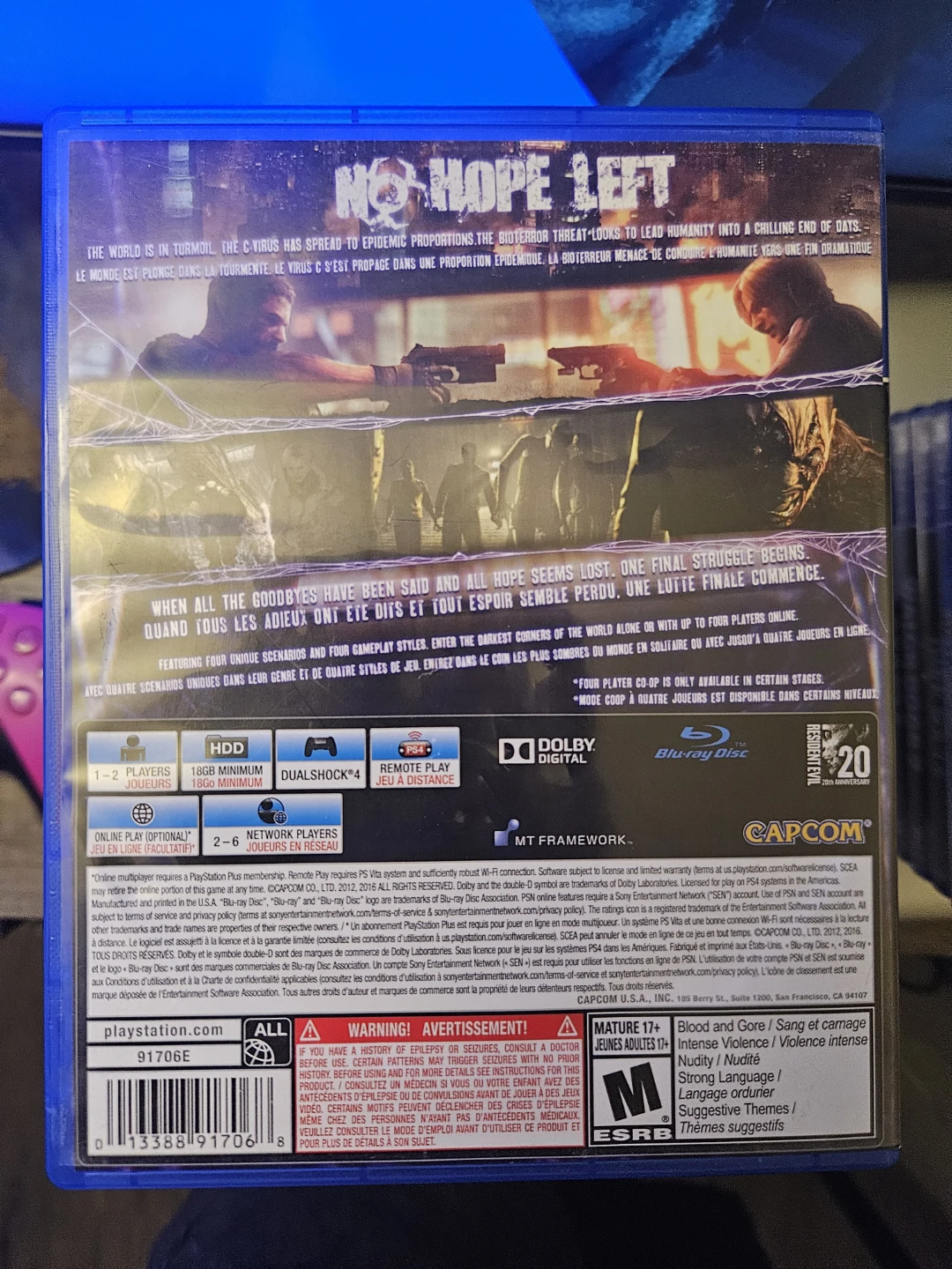 Resident Evil 6 PS4 Game - photo 2