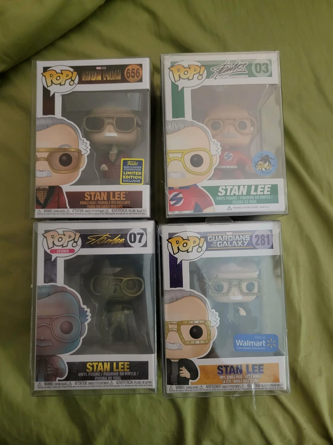 Funko Pop! Stan Lee Vinyl Figures Collection (Set of 4)