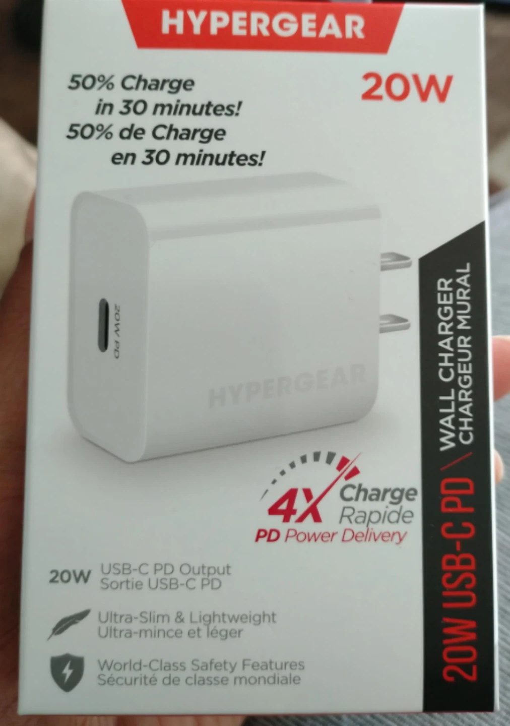 HyperGear 20W USB-C PD Wall Charger