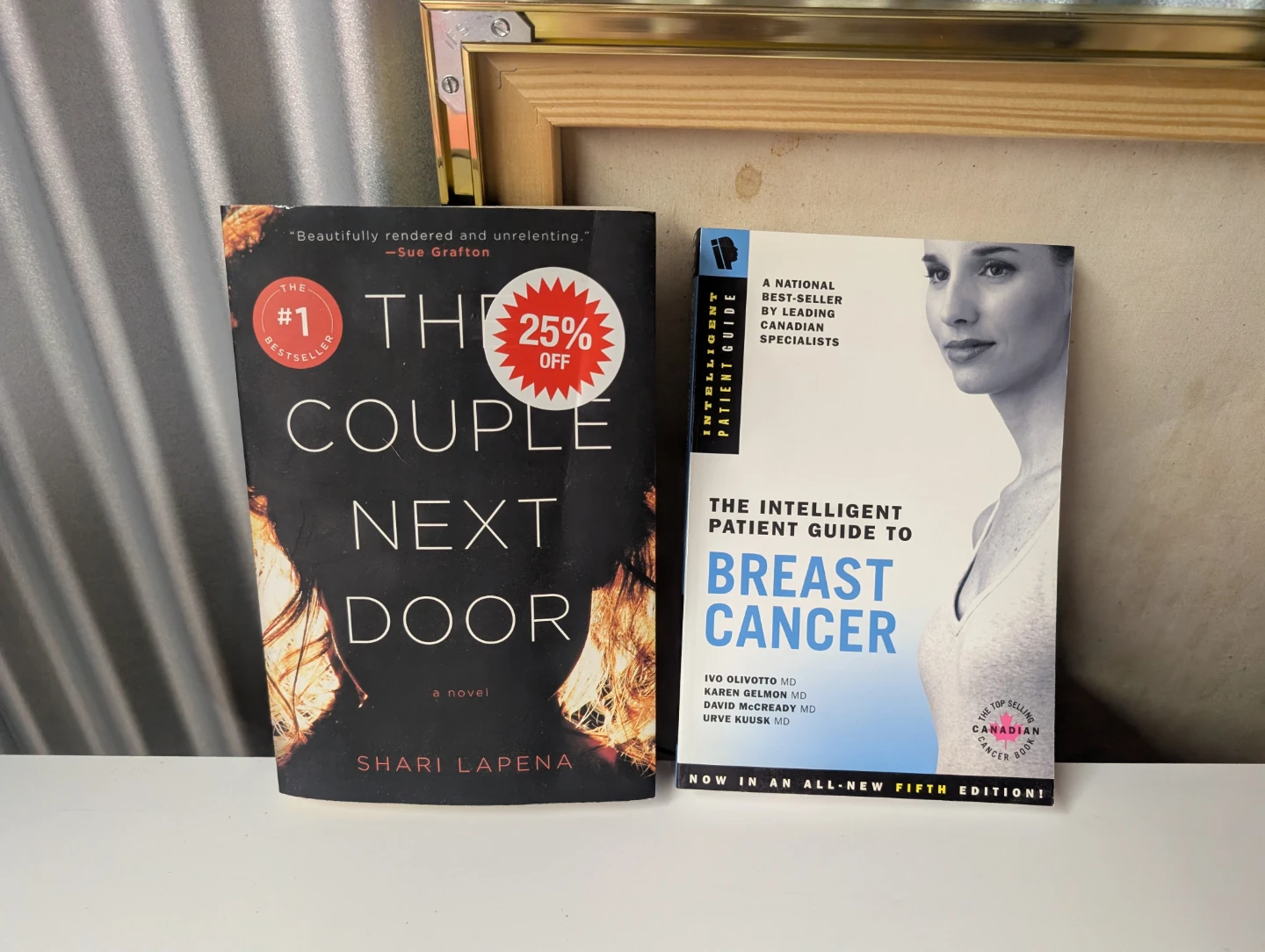 The Couple Next Door Novel & Breast Cancer Guide Book