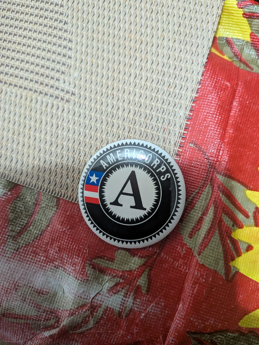 Americorps 'A' Pin