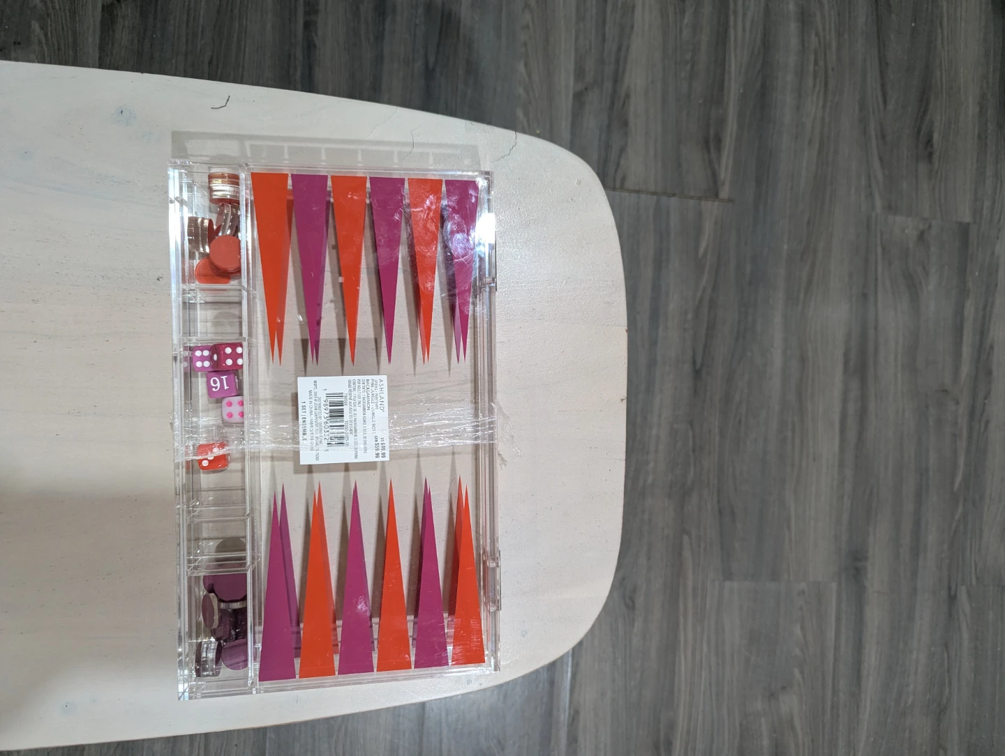 Ashland Backgammon Set - Pink Jungle Rose - photo 2
