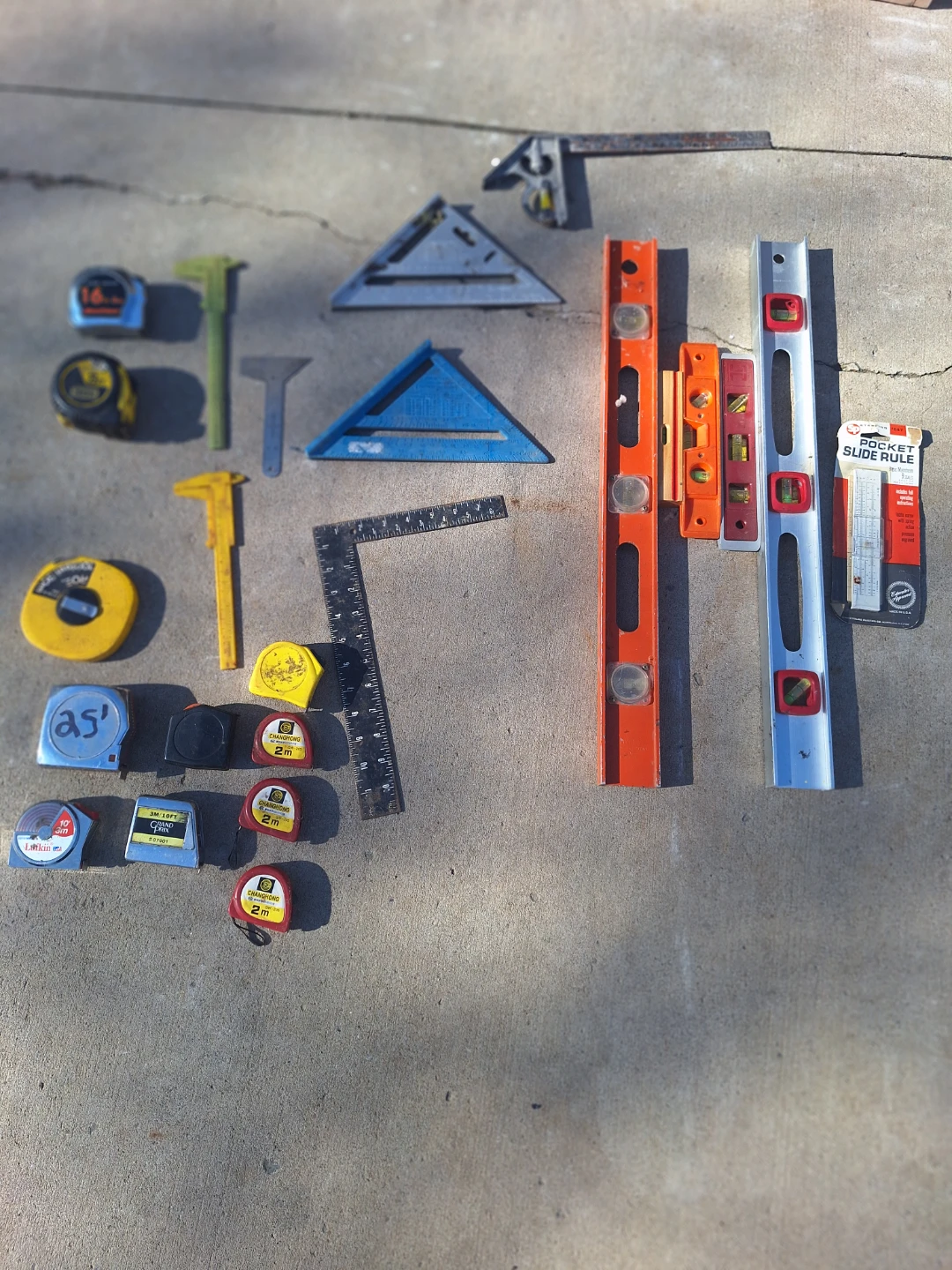 Assorted Measuring Tools and Levels - photo 2