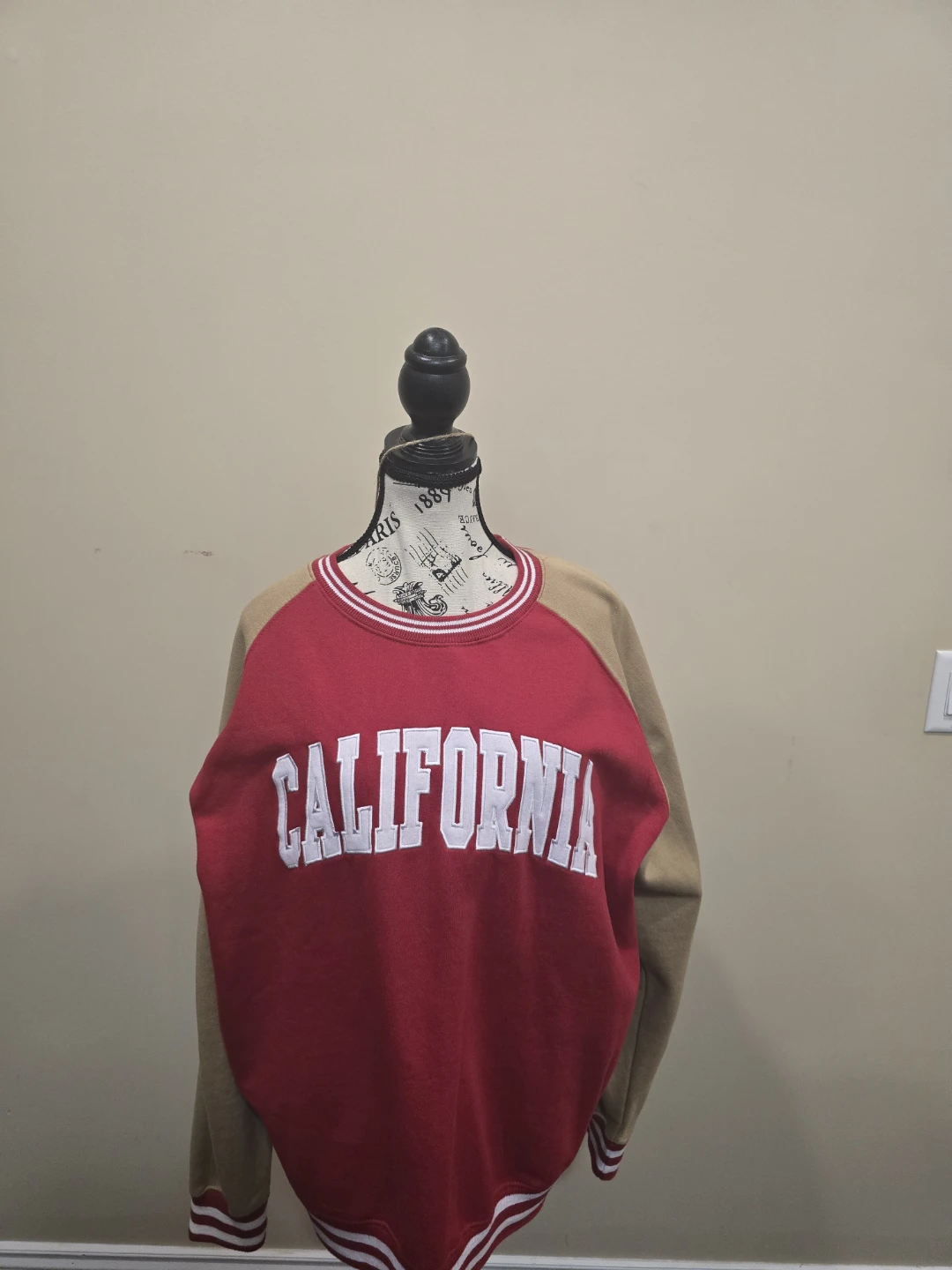 California Varsity Style Sweater