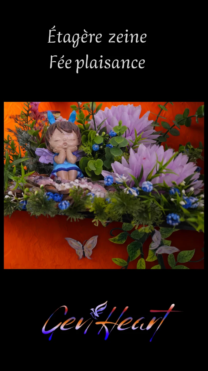 Étagère zéine fée plaisance Cevi Heart