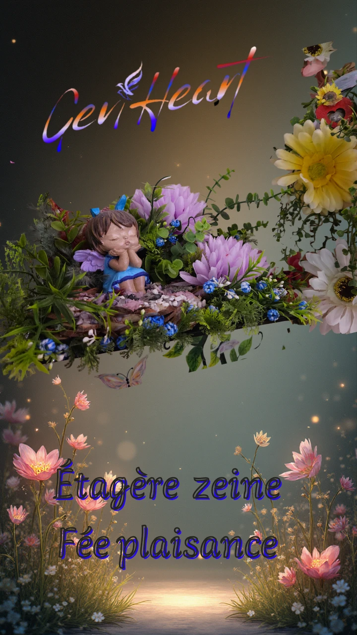 Étagère zéine fée plaisance Cevi Heart - photo 3