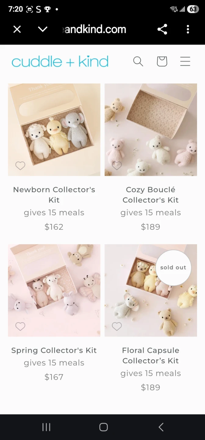 Cuddle + Kind The Baby Animal Collection Collector's Kit - photo 3