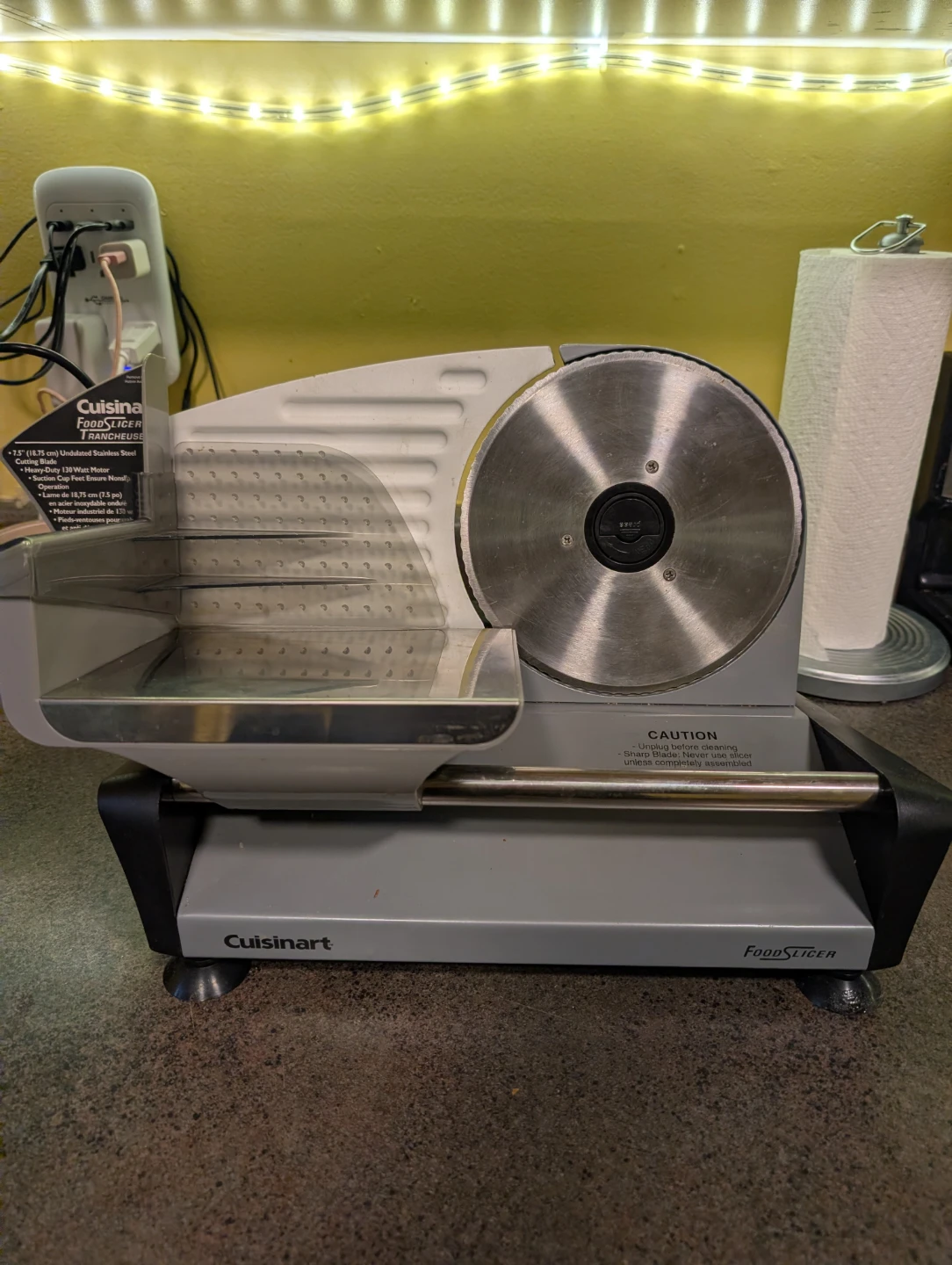 Cuisinart Food Slicer - 7.5" Stainless Steel Blade