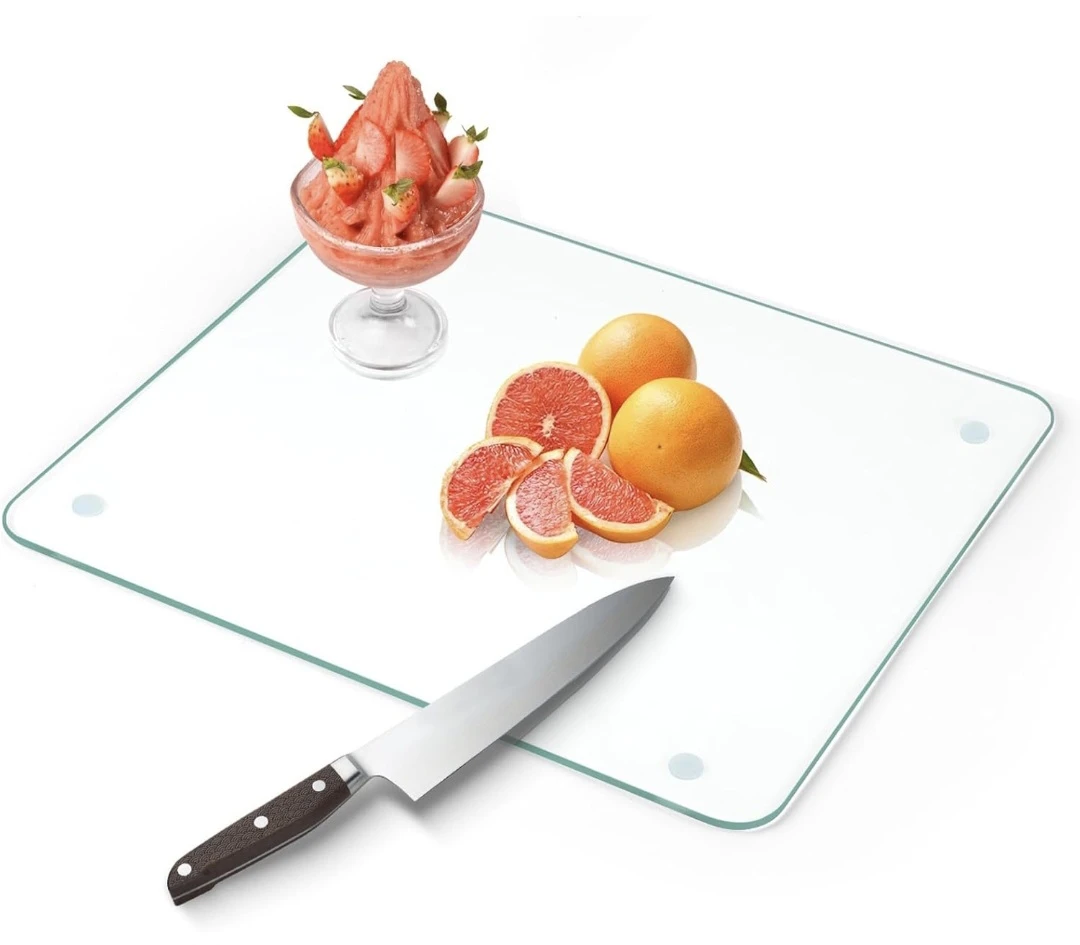 Tempered Glass Cutting Board 10" x 14"