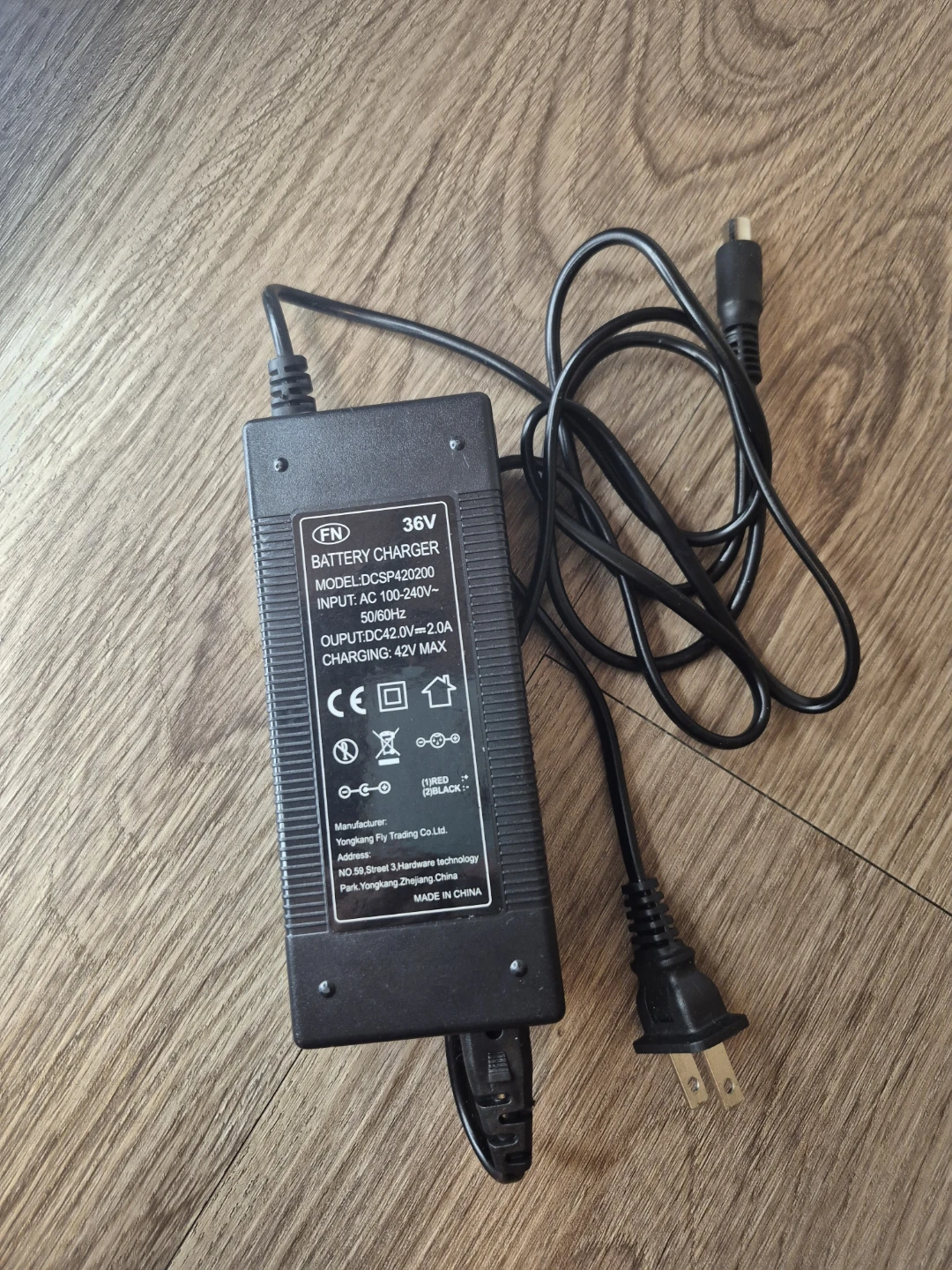 36V Battery Charger for Electric Scooter / E-Bike (42V Output)