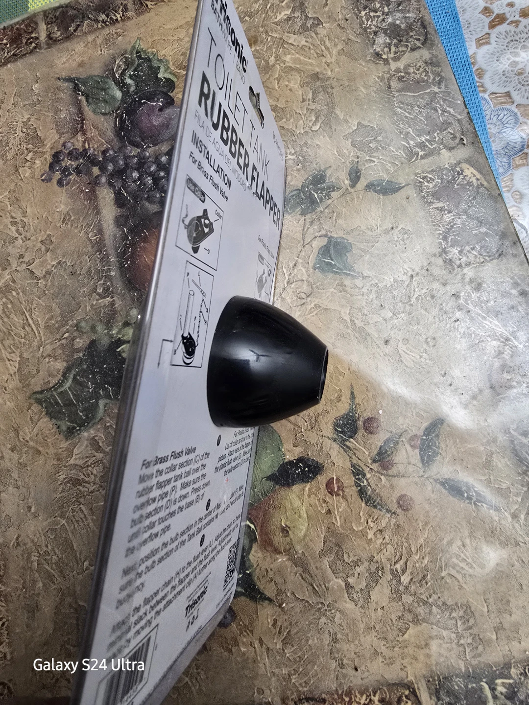 ❤️ Trisonic 2 in. Universal Toilet Tank Rubber Flapper - photo 4