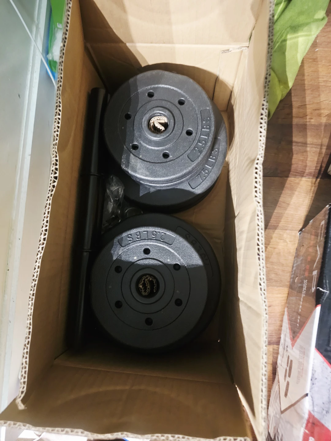 CAP 40 LB Vinyl Dumbbell Set - photo 2