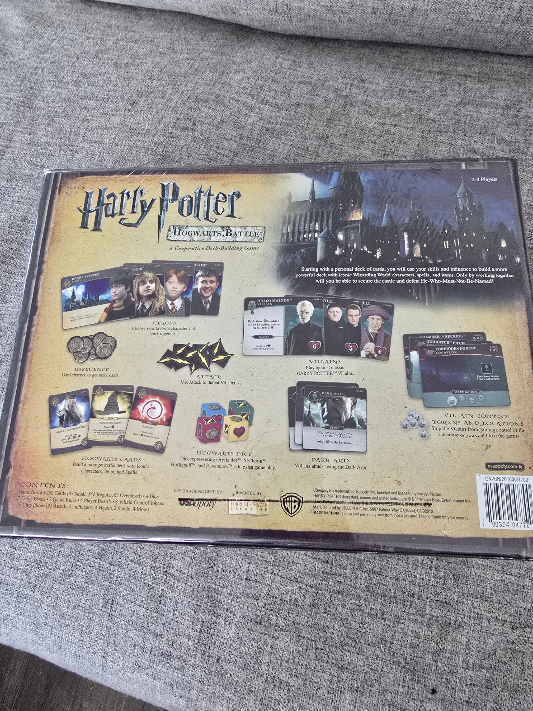 Harry Potter Hogwarts Battle Cooperative Deck-Building Game - photo 3