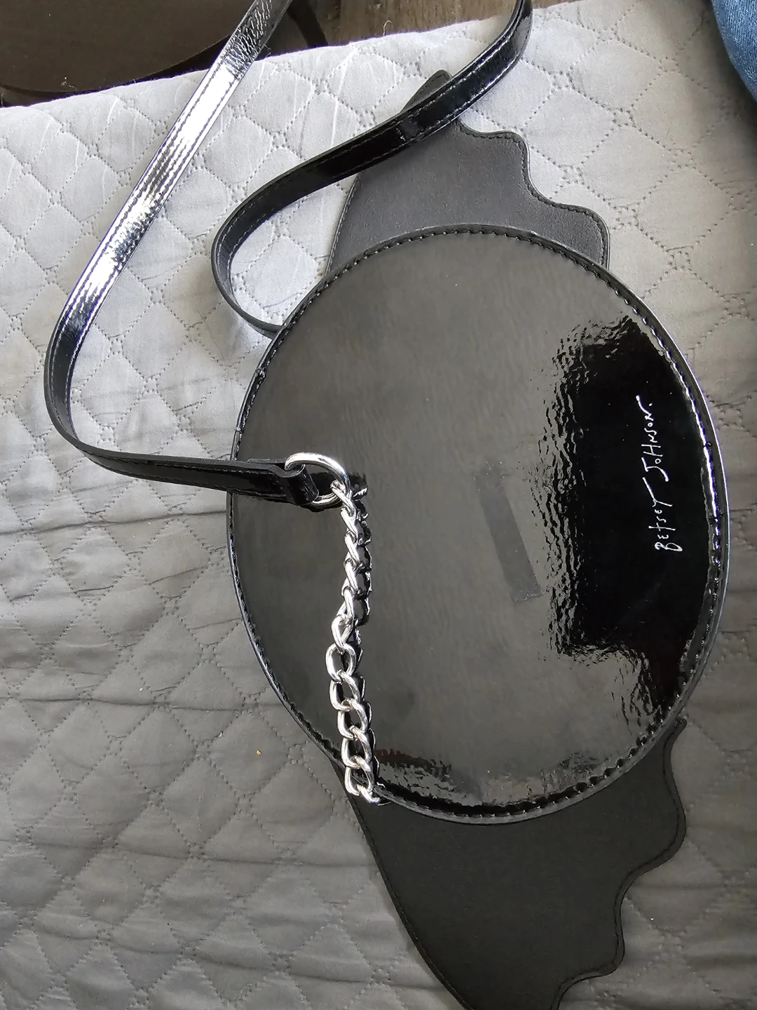 Betsey Johnson Bat Skeleton Shoulder Bag - photo 3