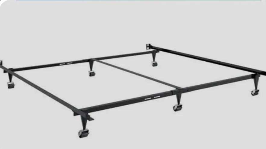 FREE DELIVERY! Queen bed set with box spring  & metal frame $250 - photo 3