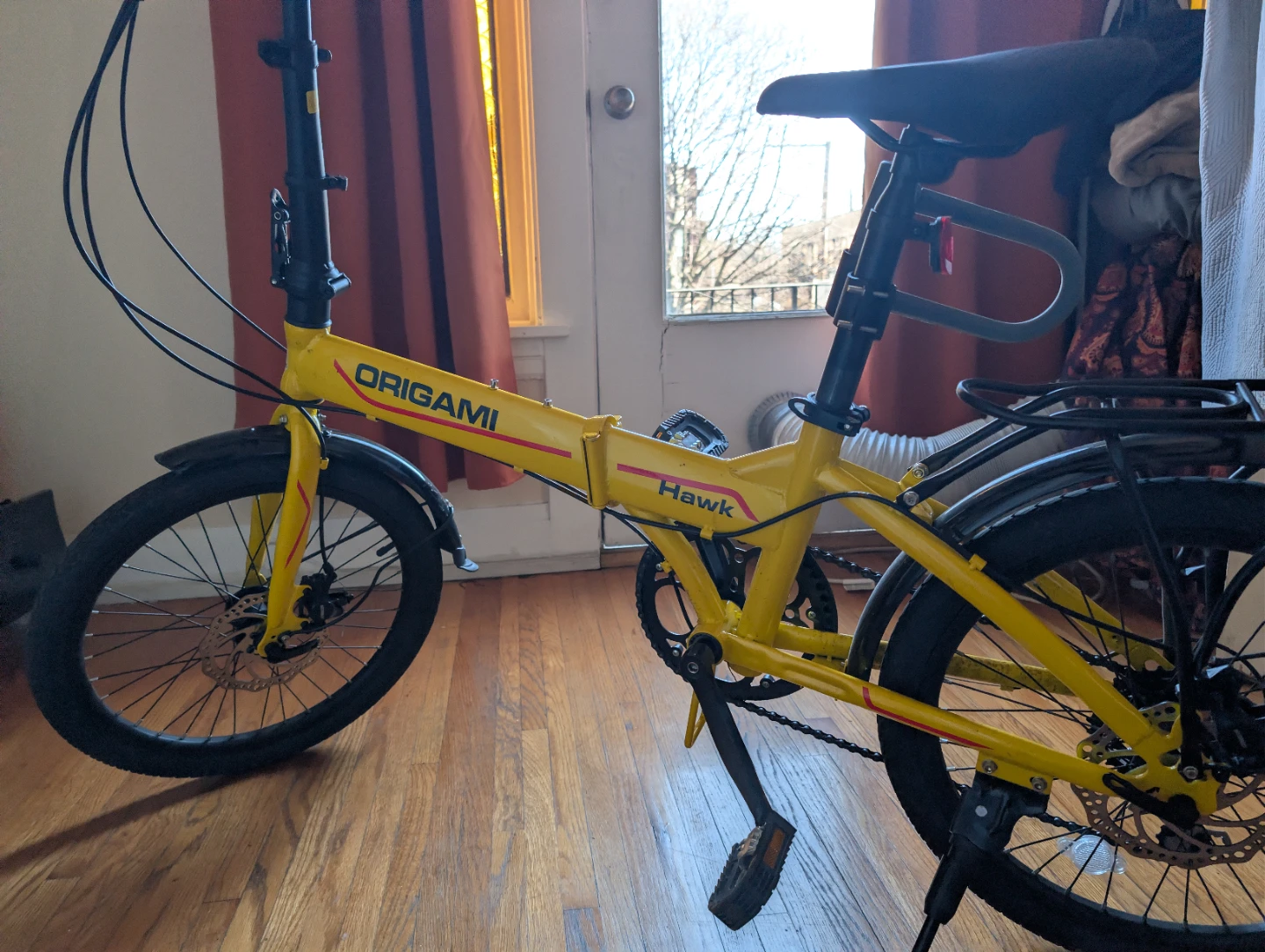 Origami Hawk Folding Bike - photo 3