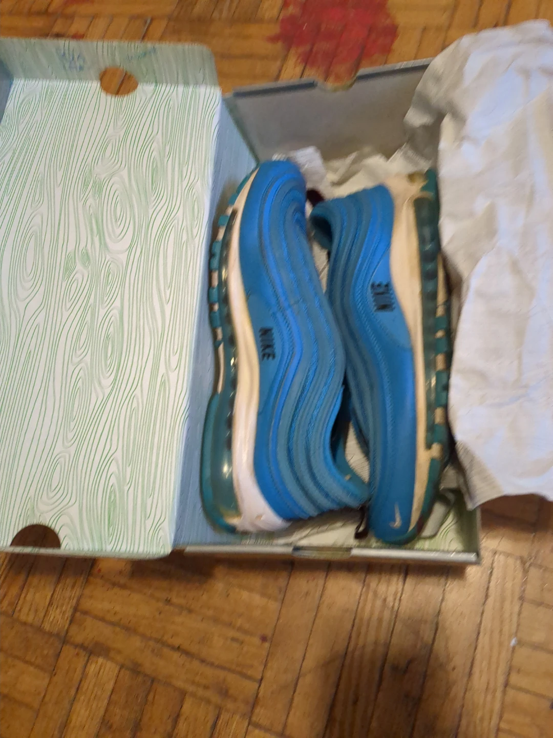 Nike Air Max 97 "Blue Lagoon" Men's Running Shoes - photo 2