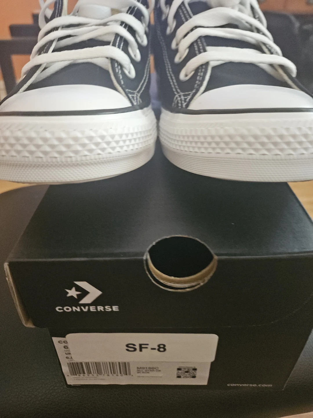 Converse All Star Ox Black "SF-8" Sneakers
