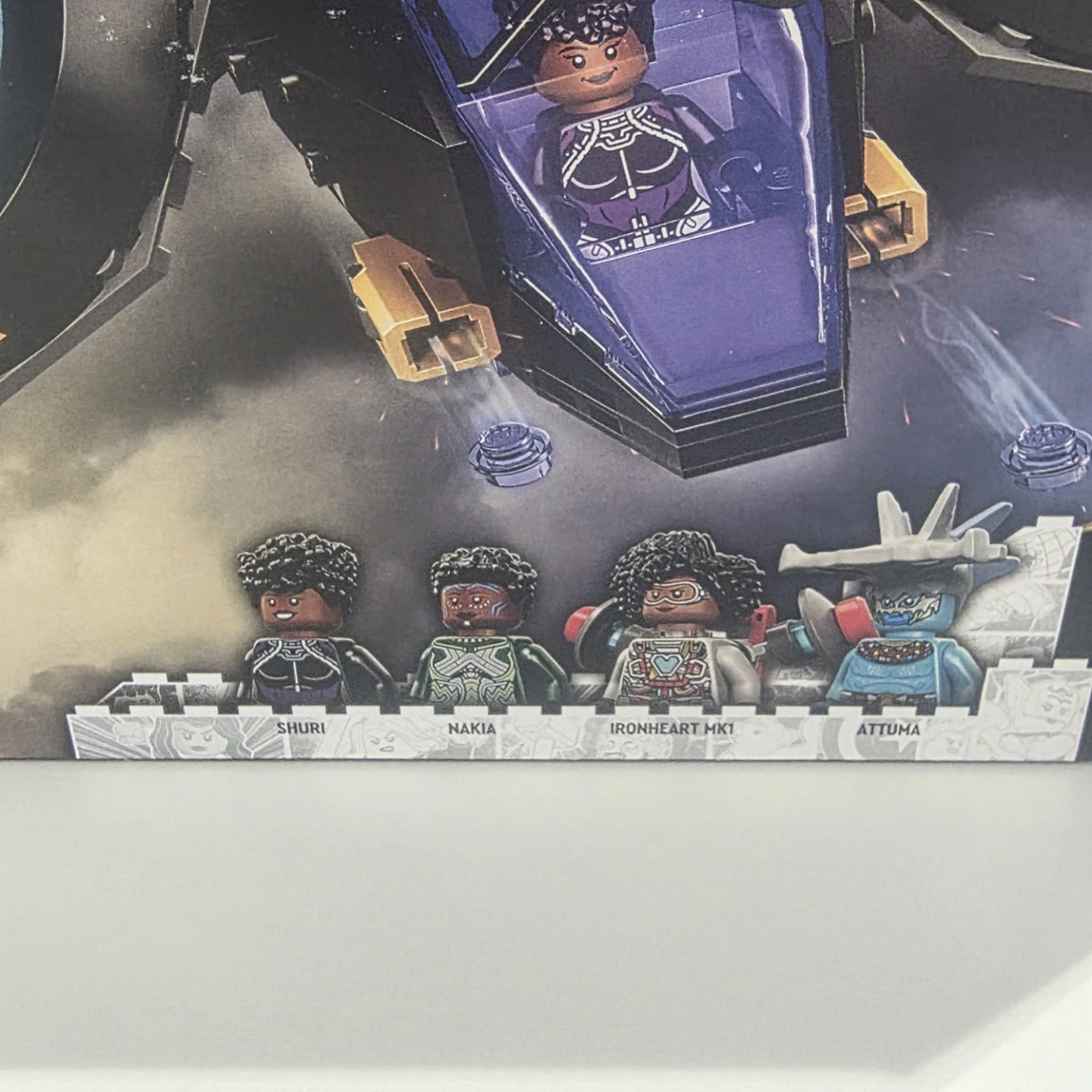 LEGO Marvel Black Panther Wakanda Forever Shuri's Sunbird 76211 - photo 2