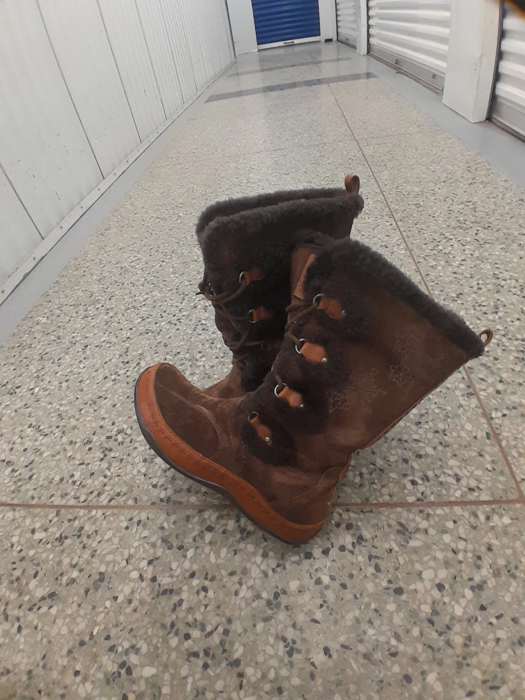 The North Face Brown Winter Boots Size 10