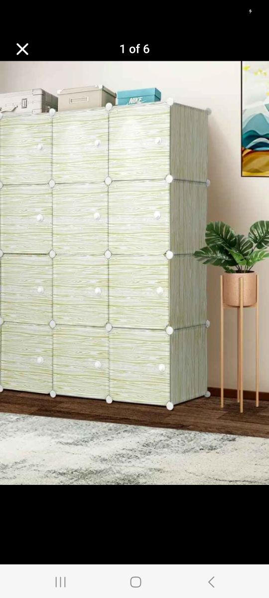 Plastic DIY Storage Cabinet Organizer - photo 3