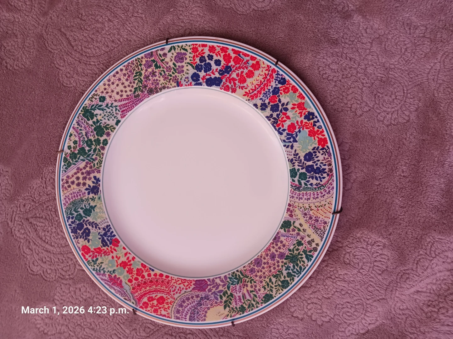 Hutschenreuther Bone China Plate - Benares - photo 2