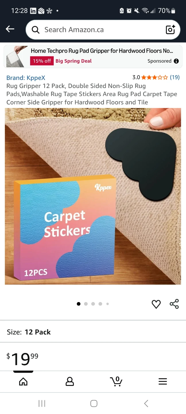 Sealed KppeX Carpet Stickers 12 Pack 🥕