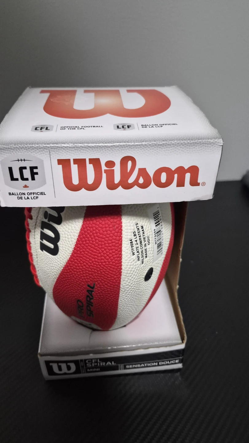 Wilson spiral mini football