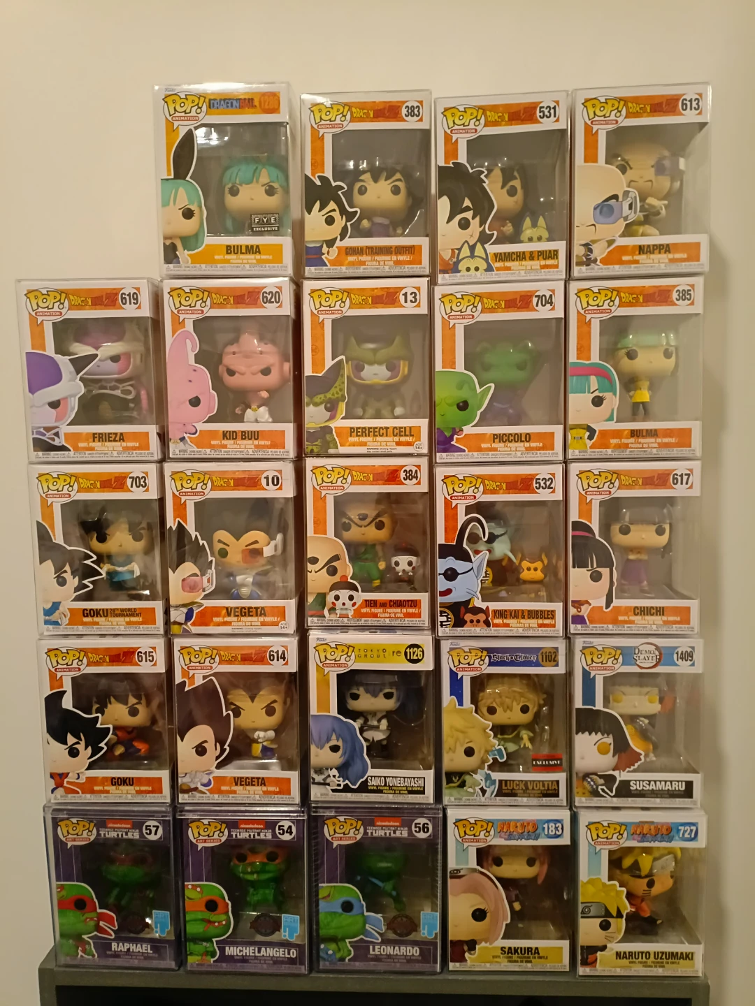 Funko Pop! Animation & TMNT Vinyl Figures Collection