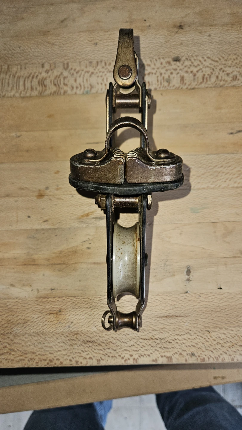 Vintage Sailing Cam cleat Block Pulley - photo 2