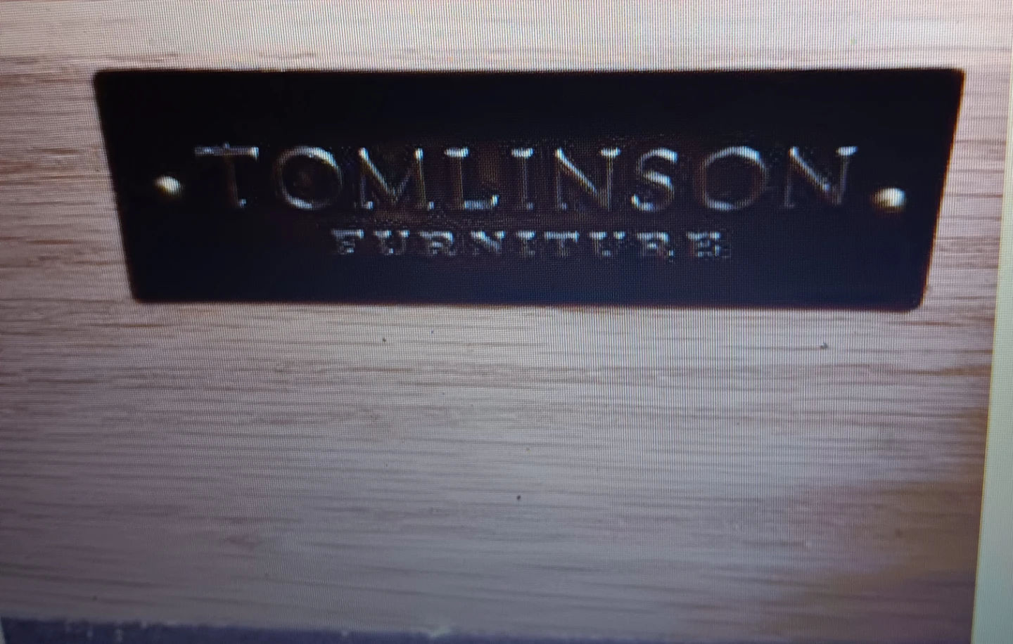 Tomlinson Furniture China Cabinet with Glass Doors