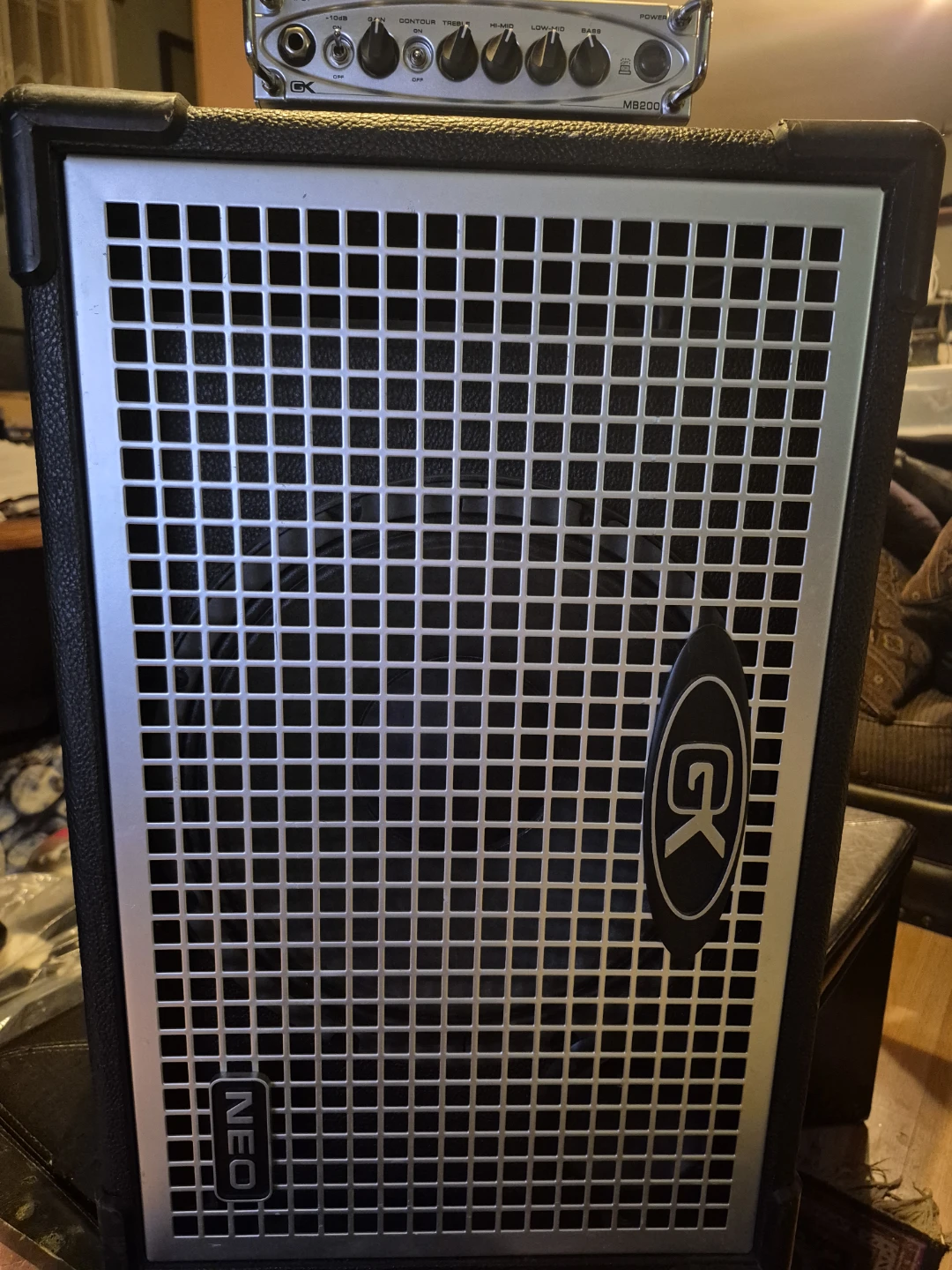 Gallien-Krueger MB200 Bass Amp Head with GK Neo 112-II Cabinet - photo 2