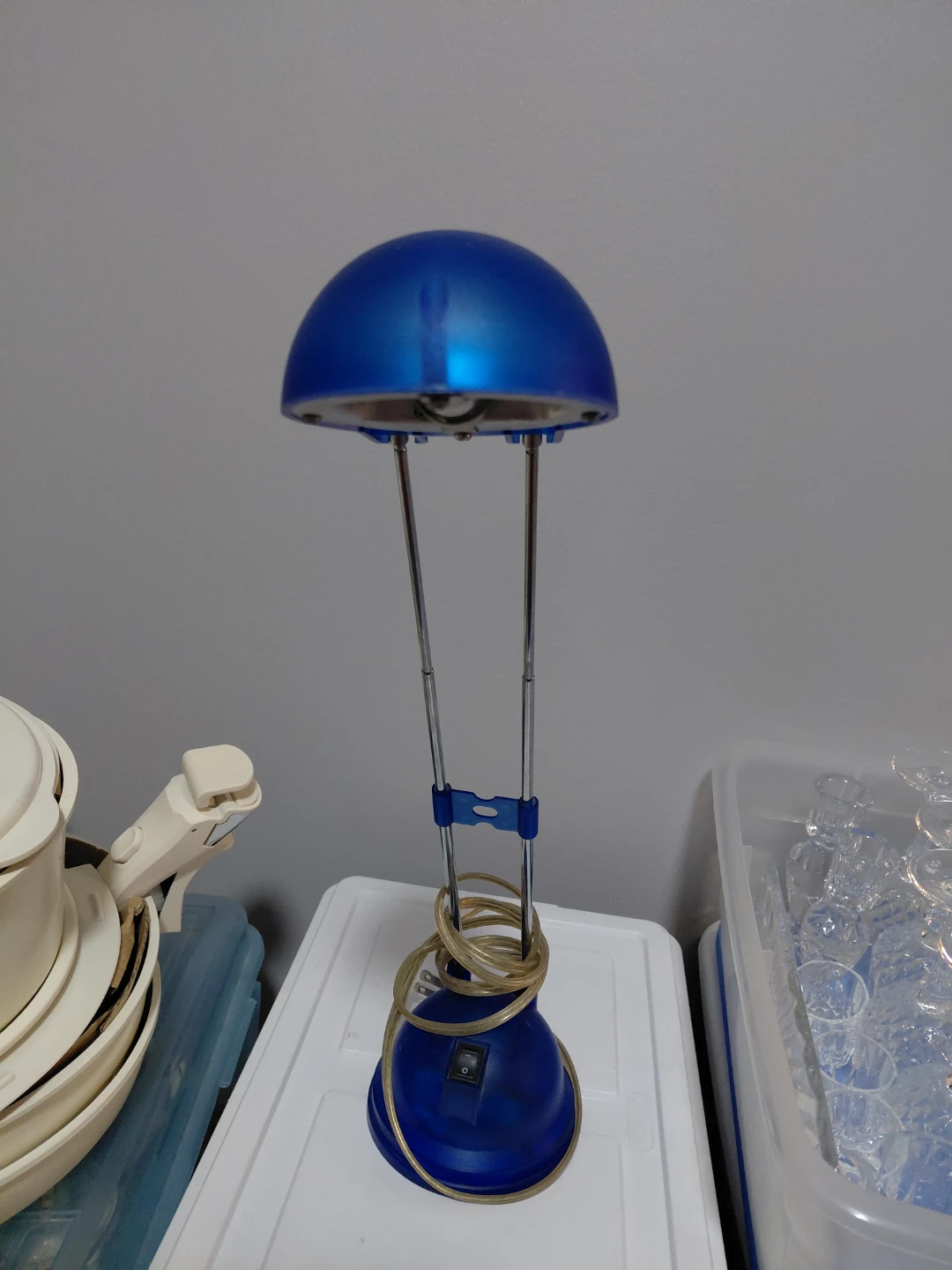 Blue Desk Lamp