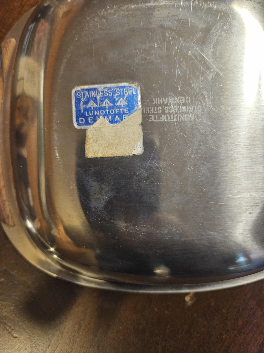 Lundtofte Denmark Stainless Steel Serving Dish with Lid - photo 3