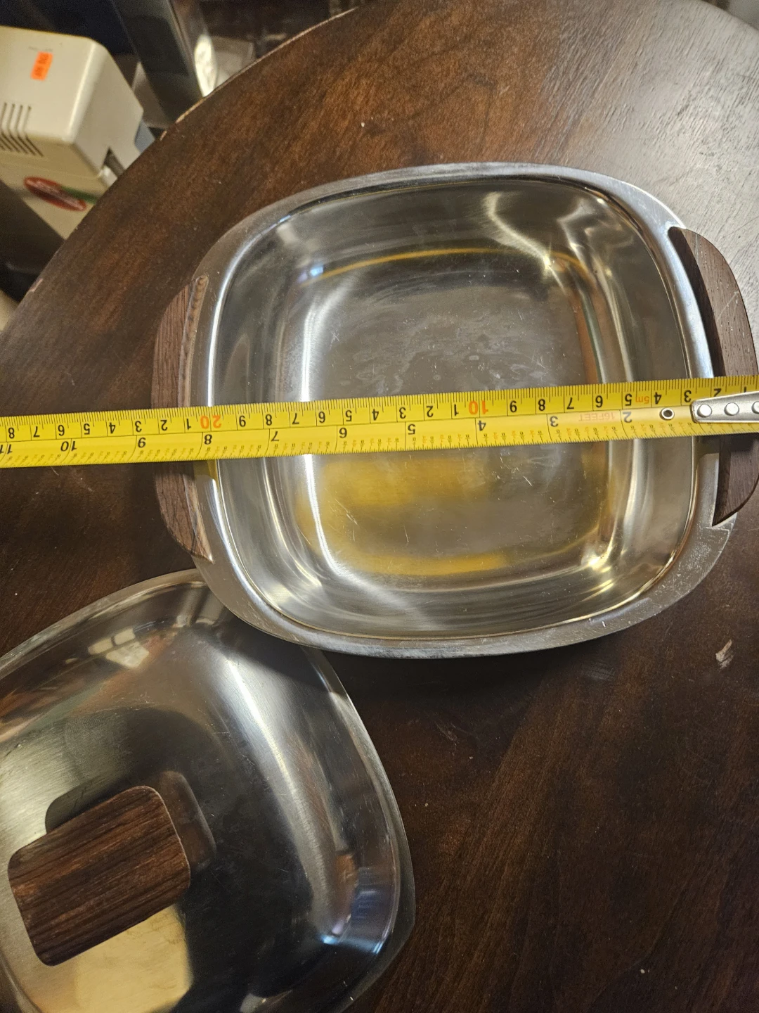 Lundtofte Denmark Stainless Steel Serving Dish with Lid - photo 4