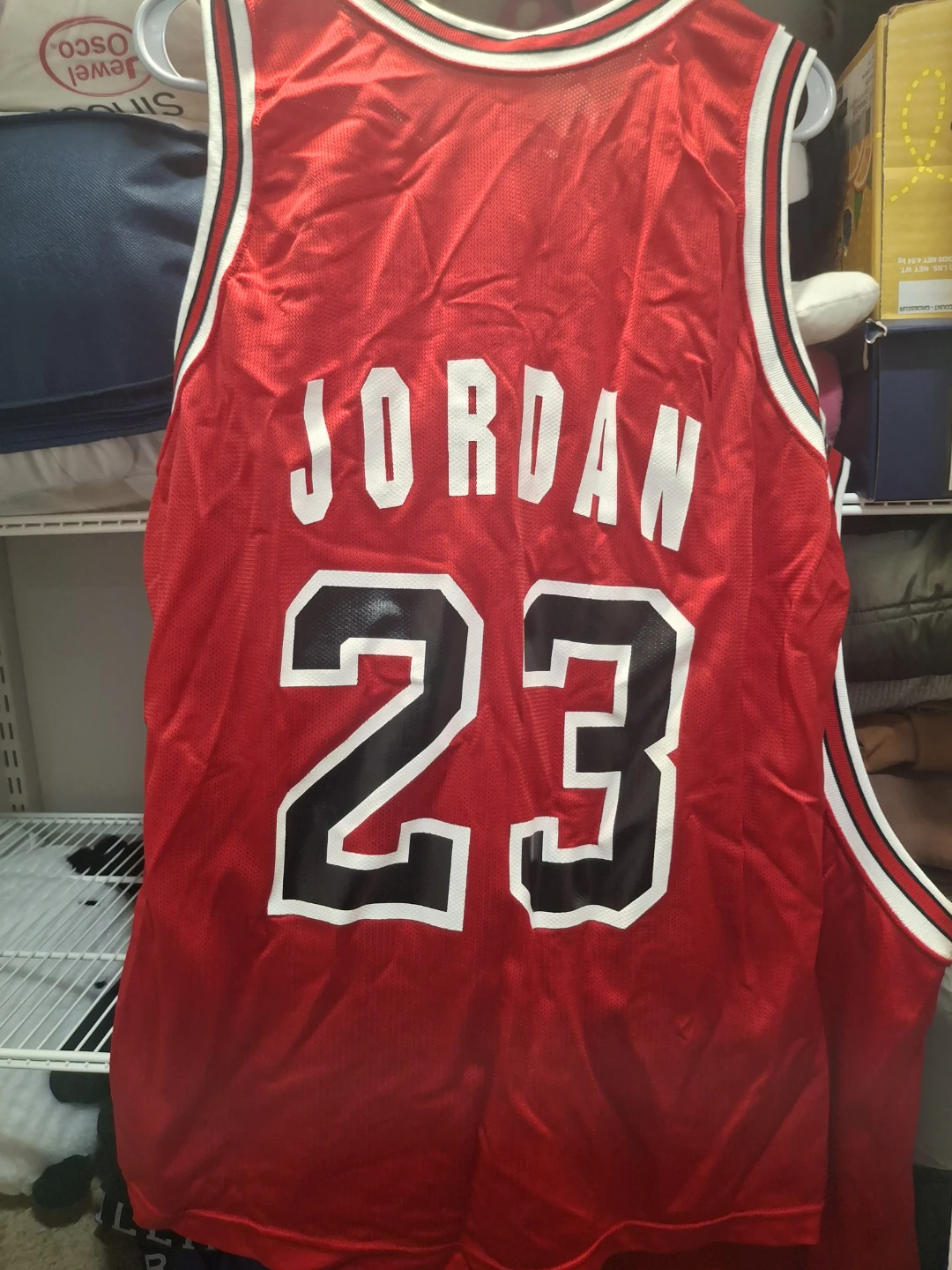 Champion Michael Jordan Chicago Bulls NBA Jersey Size 44 & 48 - photo 2