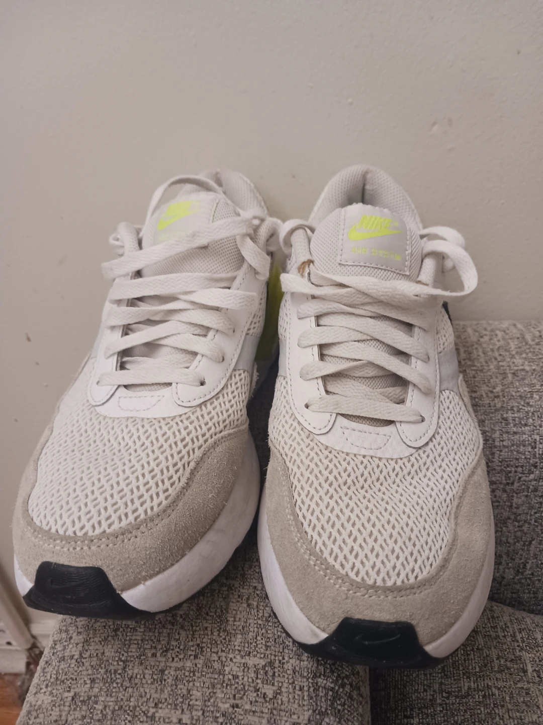 Nike Air Max Sneakers White/Neon - photo 2