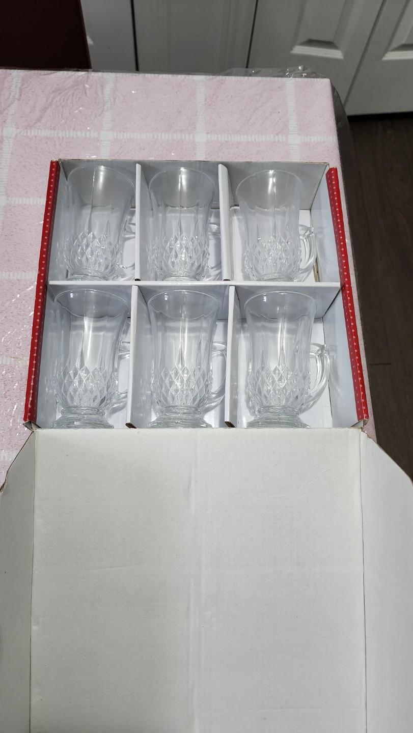 Diamant 6-piece clear glass - photo 3