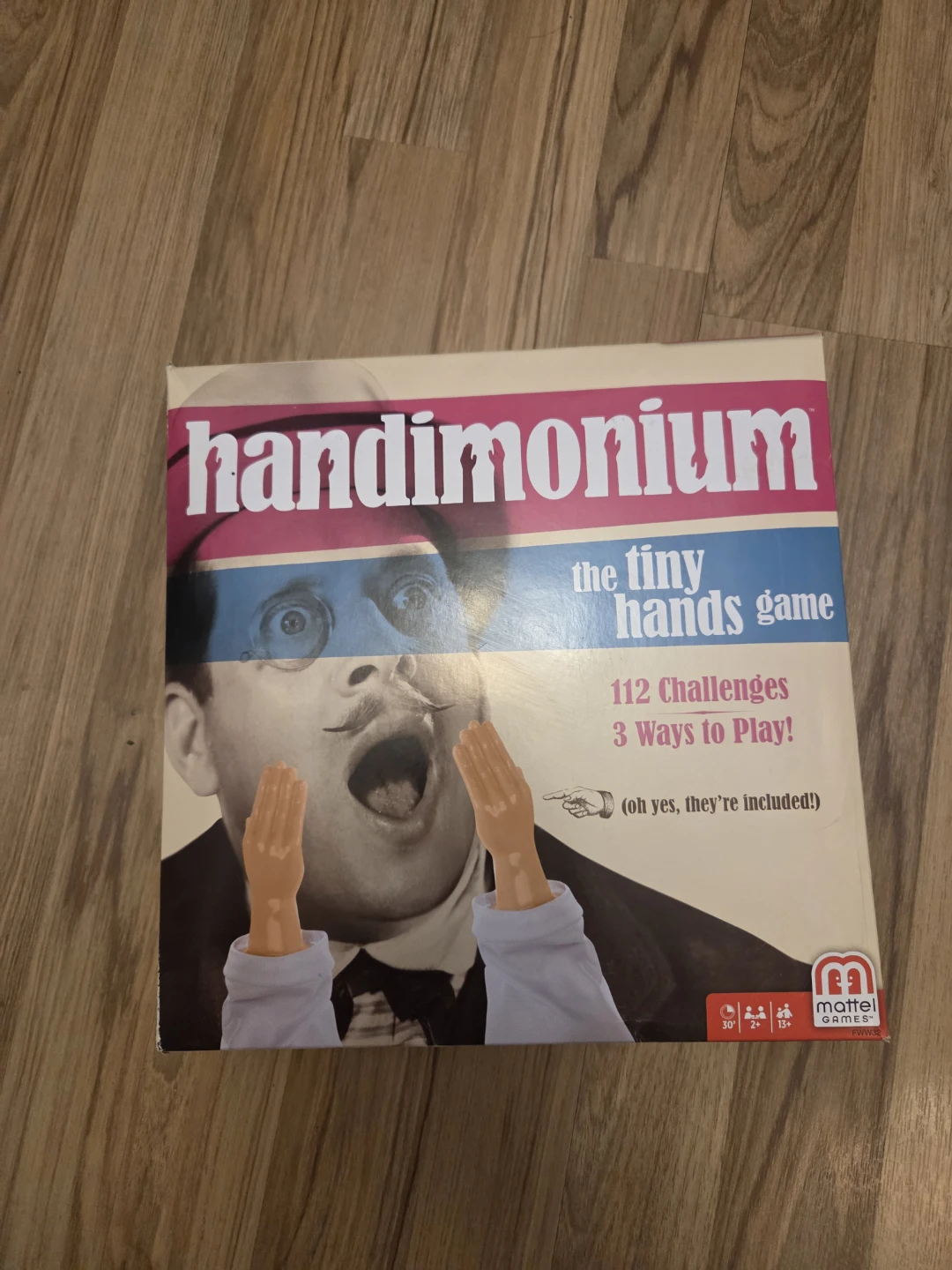 Handimonium The Tiny Hands Game by Mattel