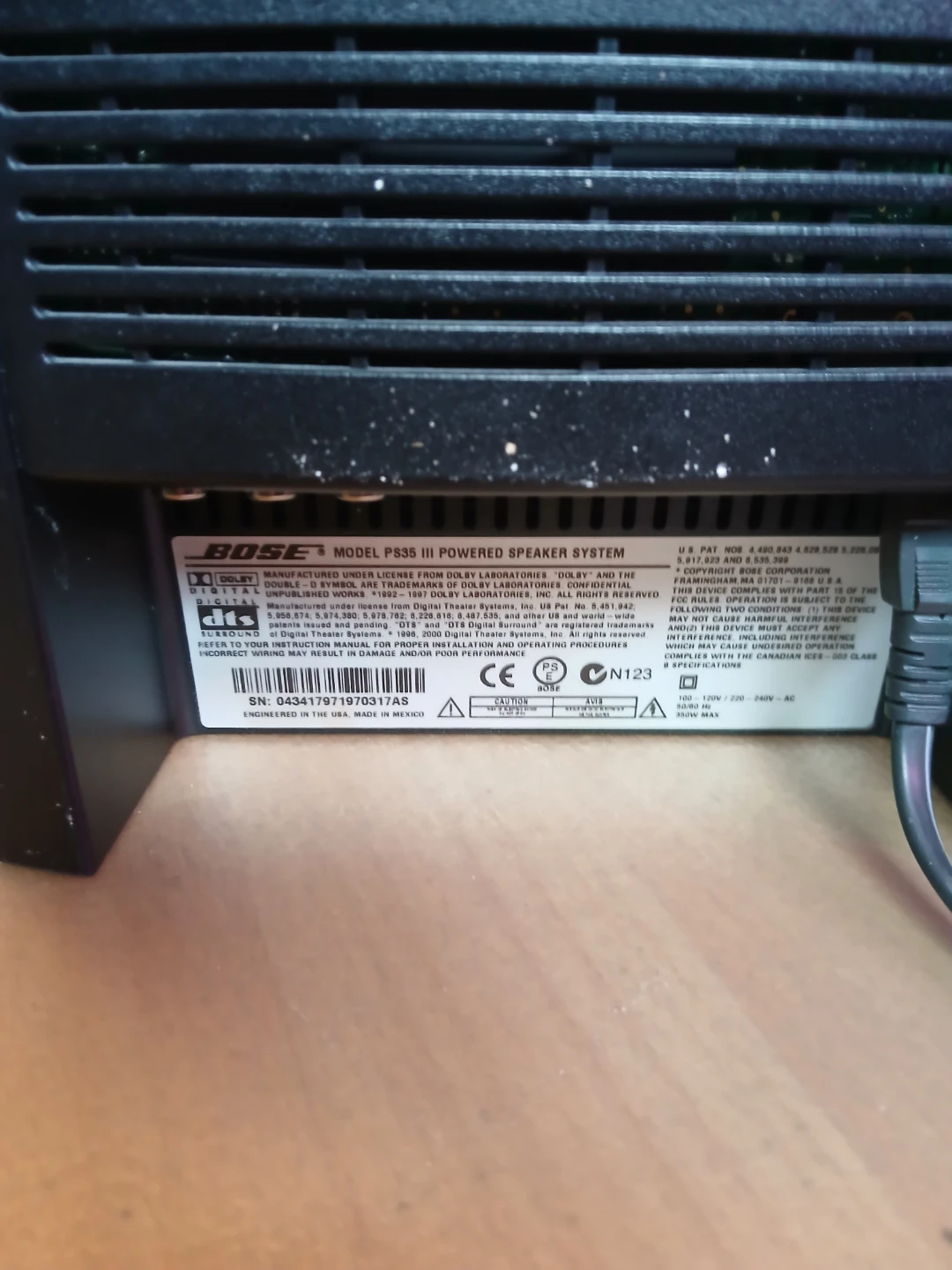 Bose PS35 III Powered Speaker System - photo 2